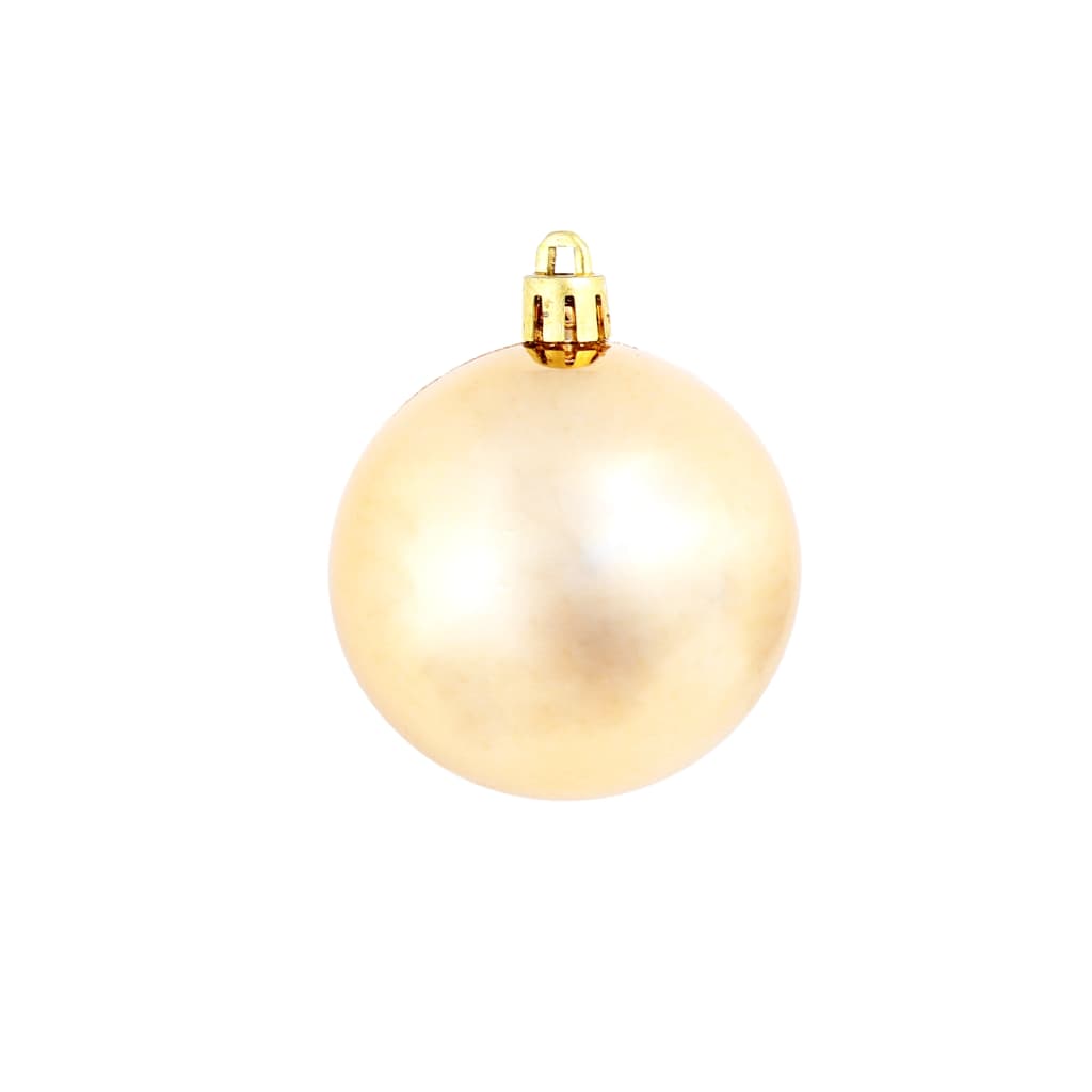 100 kpl joulukuusen pallosarja 3/4/6 cm ruusu/kulta - Harrastajankoti.fi