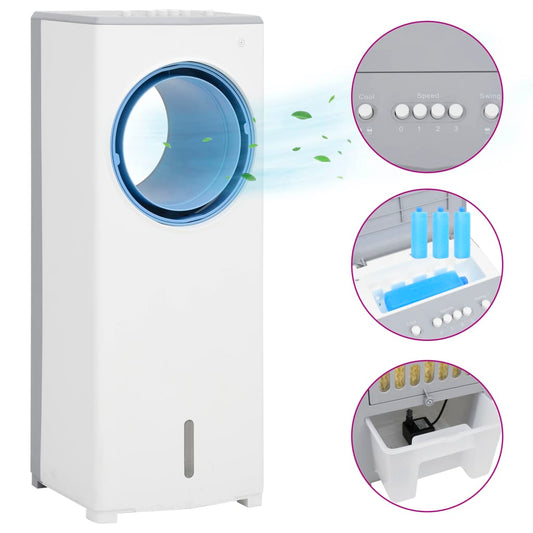 3-in-1 ilmanjäähdytin valkoinen 264x255x680 mm 80 W - Harrastajankoti.fi