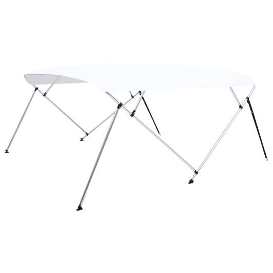 4-kaarinen bimini-kate valkoinen 243x(230-244)x137 cm - Harrastajankoti.fi