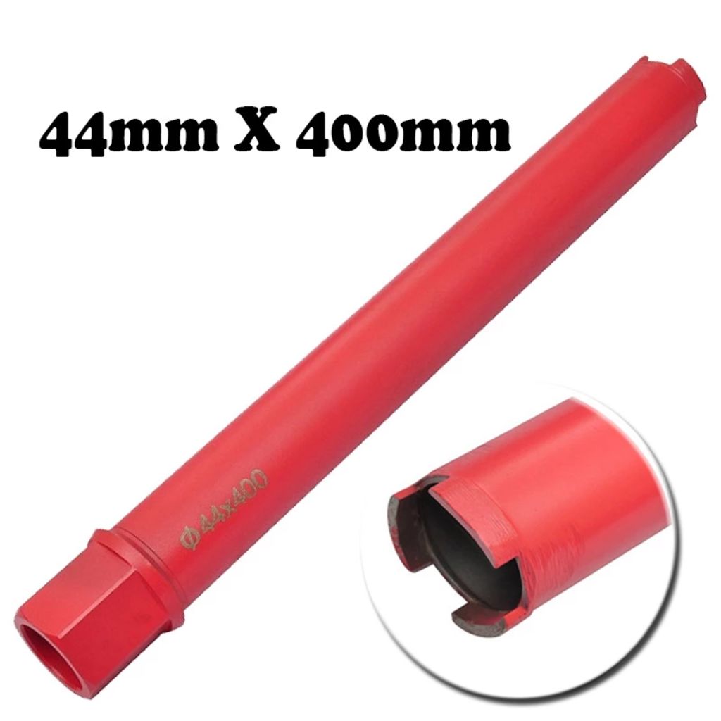 44 mm x 400 mm Diamond Core märkä ja kuiva Poranterä - Harrastajankoti.fi