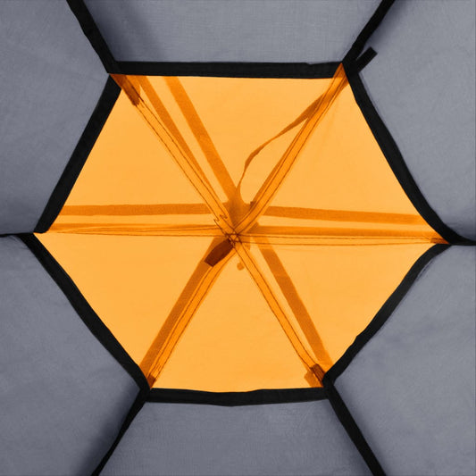 6-hengen teltta harmaa - Harrastajankoti.fi