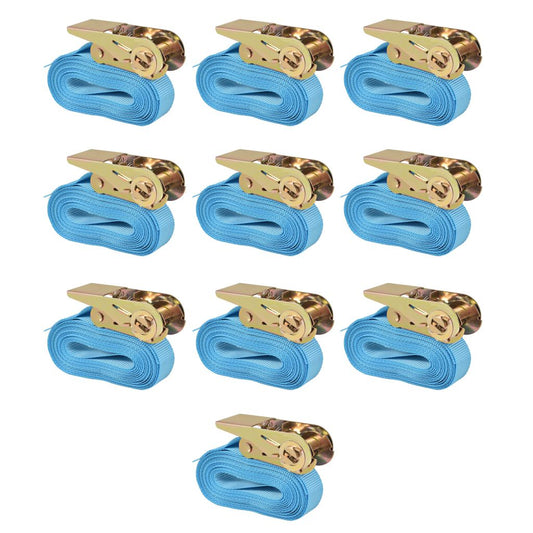 Räikkä kuormaliinat 10 kpl 0,8 tonnia 4mx25mm Sininen - Harrastajankoti.fi