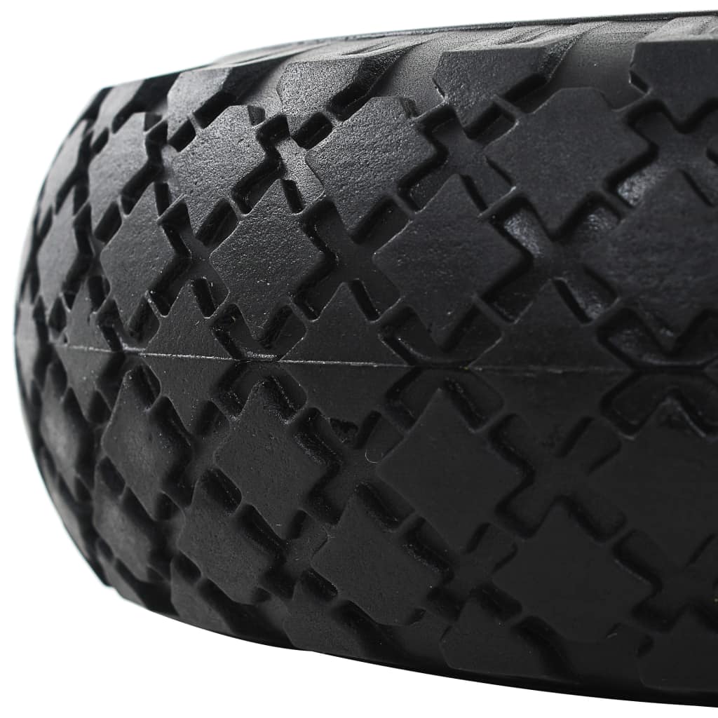 Nokkakärryn pyörät 2 kpl täysi PU 3.00-4 (260x85) - Harrastajankoti.fi