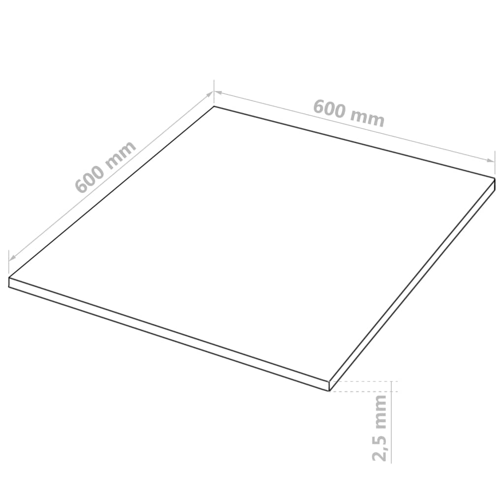 MDF-levyt 20 kpl neliö 60x60 cm 2,5 mm - Harrastajankoti.fi