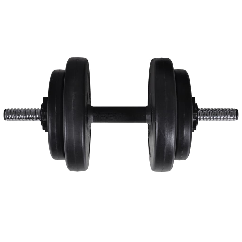 Kuntopenkki painotangolla + levy- ja käsipainosarja 60,5 kg - Harrastajankoti.fi