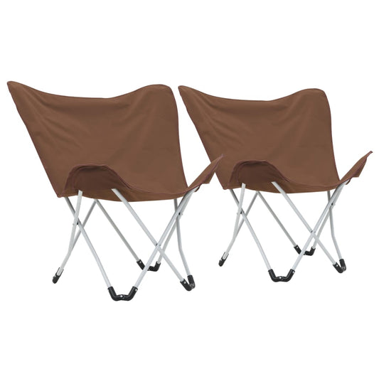 Perhosleirituolit 2 kpl kokoontaittuva ruskea - Harrastajankoti.fi