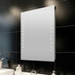 Kylpyhuoneen peili LED-valoilla 50x60 cm - Harrastajankoti.fi