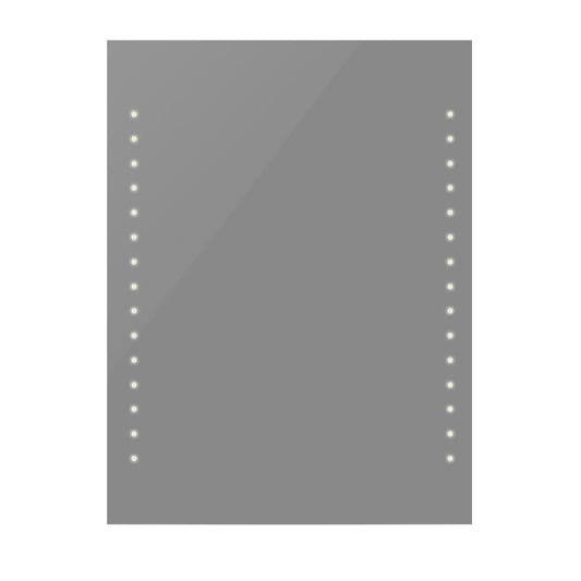 Kylpyhuoneen peili LED-valoilla 60x80 cm - Harrastajankoti.fi