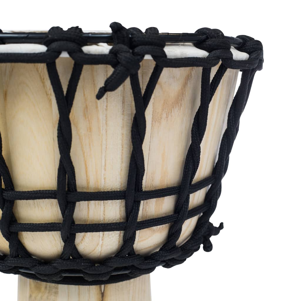 Djembe-rumpu kiristysköydellä 25 cm vuohennahka - Harrastajankoti.fi