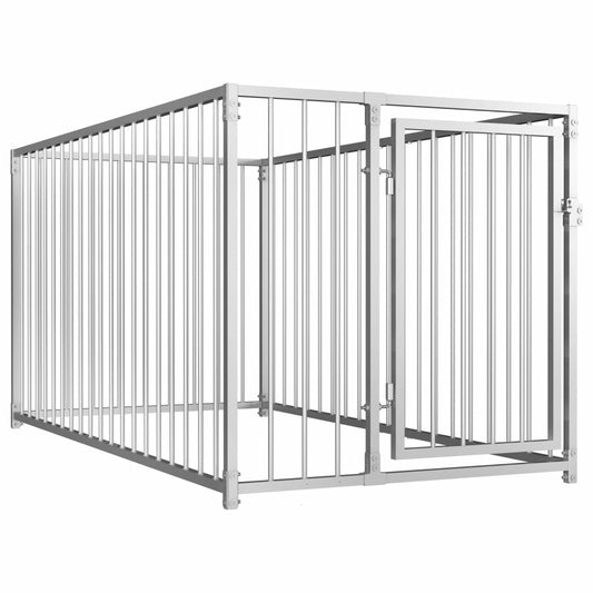 Koiran ulkohäkki 100x200x100 cm - Harrastajankoti.fi