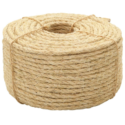 Köysi 100% Sisal 6 mm 100 m - Harrastajankoti.fi