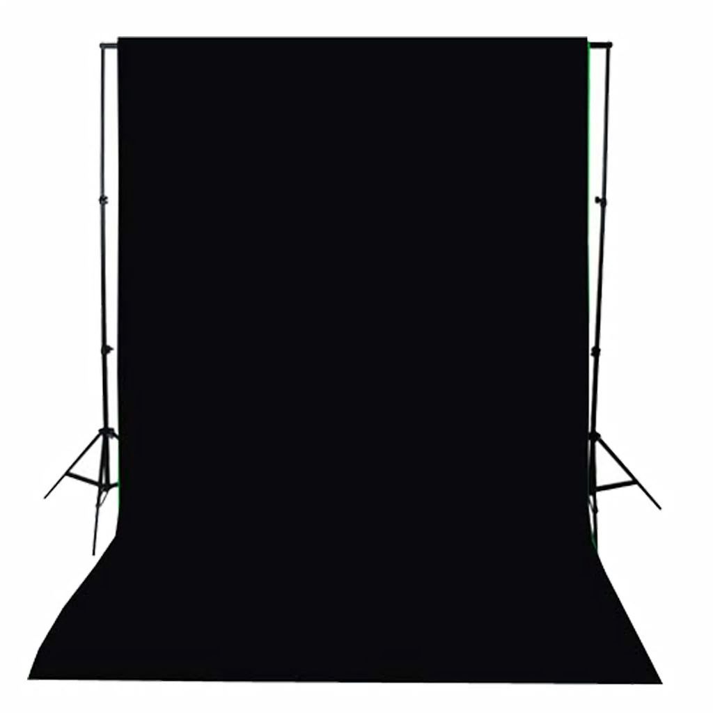 Taustakangas puuvilla 300x300 cm musta - Harrastajankoti.fi