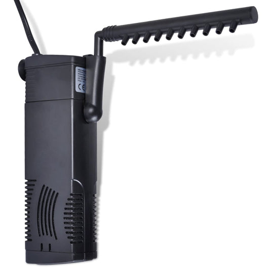 Akvaarion Suodatinpumppu Aktiivihiilellä 600L/h - Harrastajankoti.fi