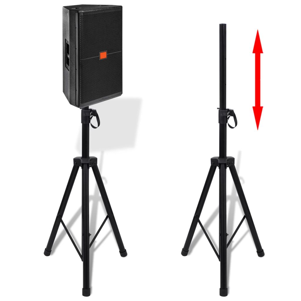 Säädettävä Kaiutinteline 2 kpl - Harrastajankoti.fi