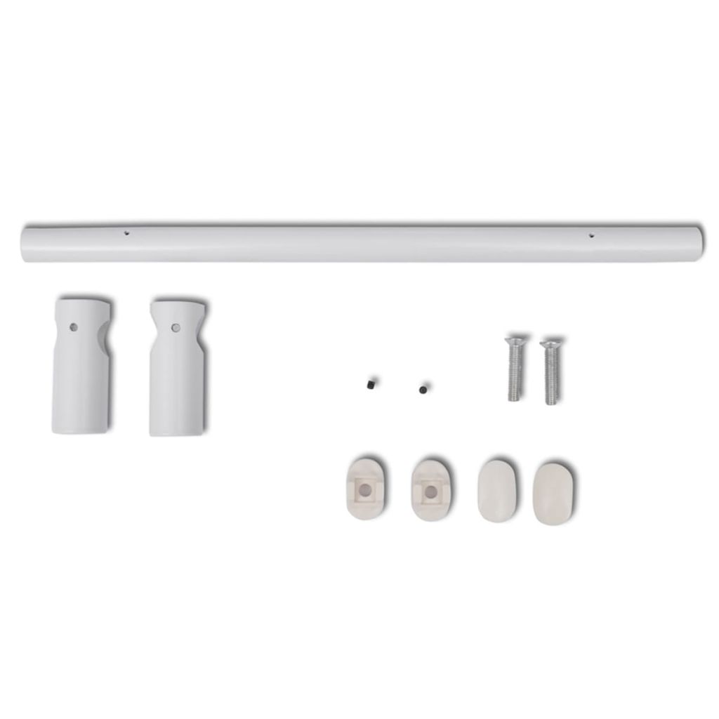 Lämmittävä Pyyheteline 311mm + Valkoinen Lämpöpaneeli 311 mm x 900 mm - Harrastajankoti.fi