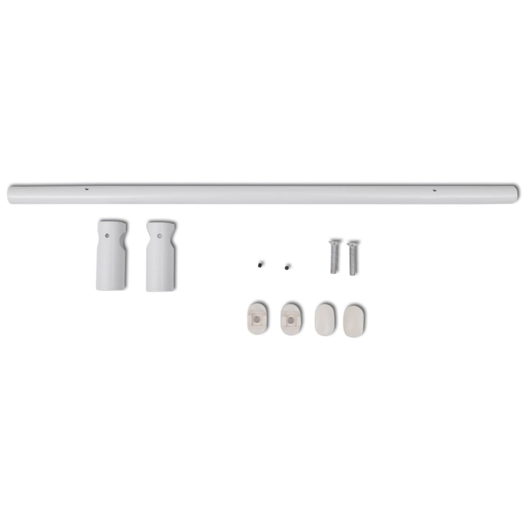 Lämmittävä Pyyheteline 465mm + Valkoinen Lämpöpaneeli 465 mm x 1500 mm - Harrastajankoti.fi