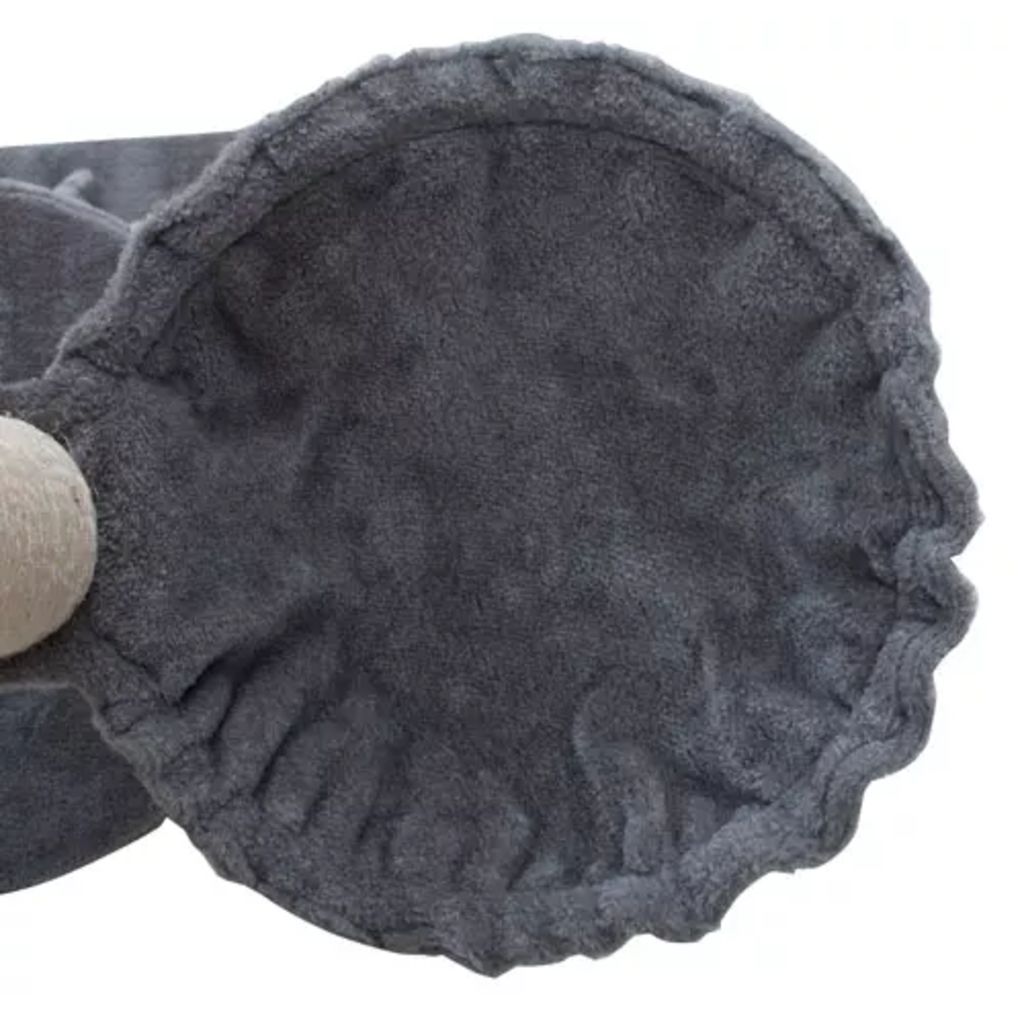 Kissan raapimispuu deluxe plyysi 230-260 cm harmaa - Harrastajankoti.fi