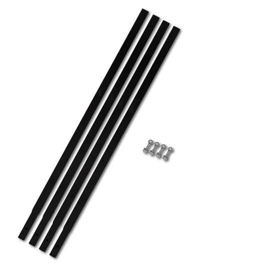 Maaporan Jatke 4 x 1 m Jatkoputki Liitäntä Teräs - Harrastajankoti.fi