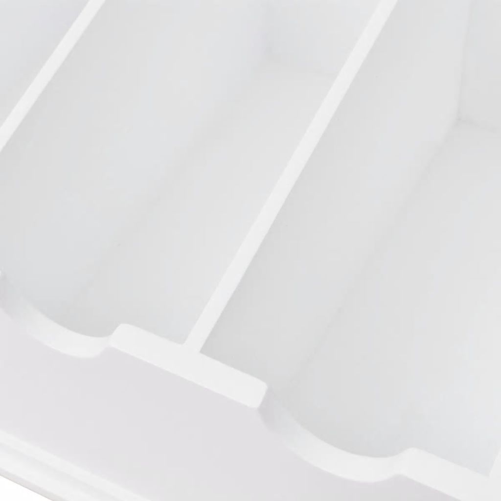 Ruokailuvälinelaatikko Valkoinen Barokkityyli - Harrastajankoti.fi