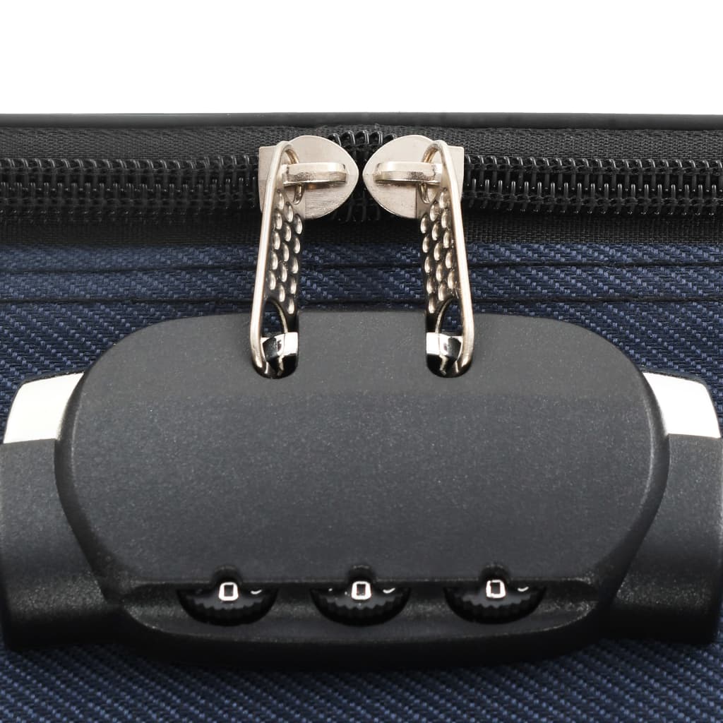 Pehmeäpintaiset matkalaukut 3 kpl laivastonsin. Oxford kangas - Harrastajankoti.fi