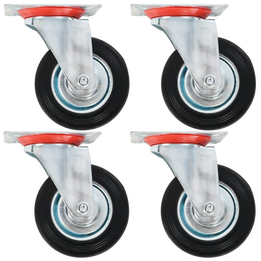 Rullapyörät 24 kpl 100 mm - Harrastajankoti.fi