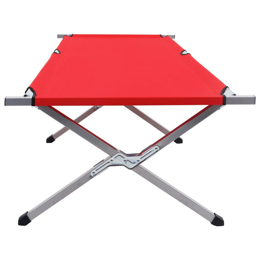 Leirisänky 210x80x48 cm XXL punainen - Harrastajankoti.fi