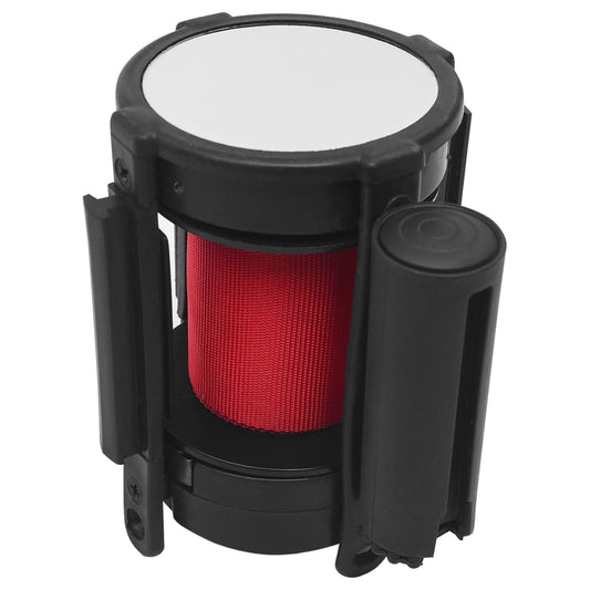 Kulkueste sisään vedettävällä hihnalla 200 cm punainen - Harrastajankoti.fi