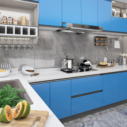 Itseliimautuva huonekalukalvo taivaansininen 500x90 cm PVC - Harrastajankoti.fi