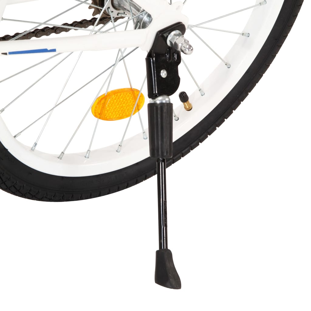 Lasten pyörä 18" sininen ja valkoinen - Harrastajankoti.fi