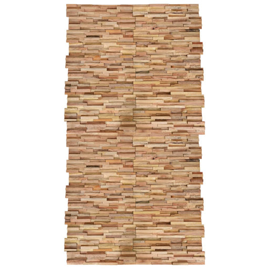 3D seinäpaneelit 20 kpl täysi tiikki 2 m² - Harrastajankoti.fi
