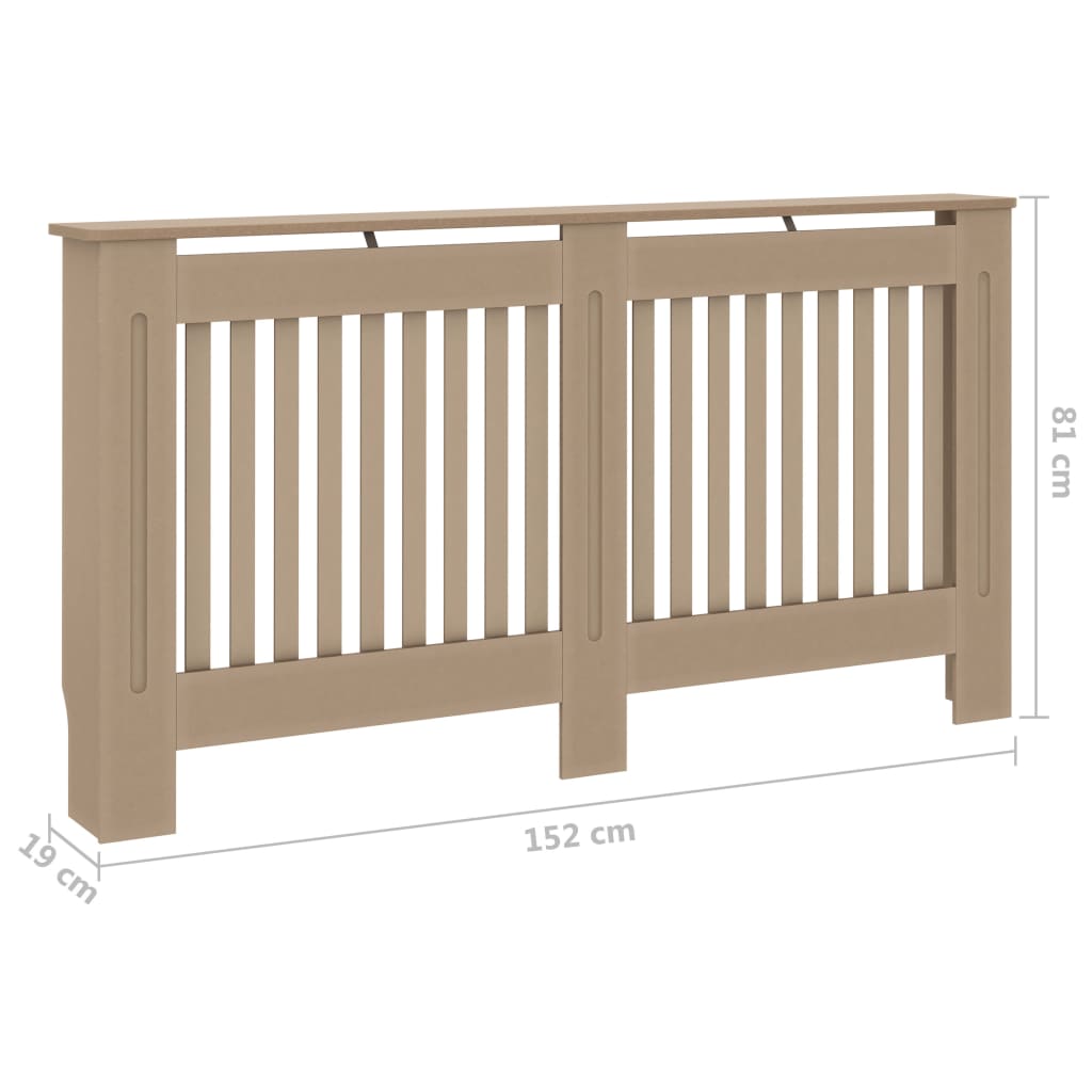 Lämpöpatterin suoja 152x19x81 cm - Harrastajankoti.fi