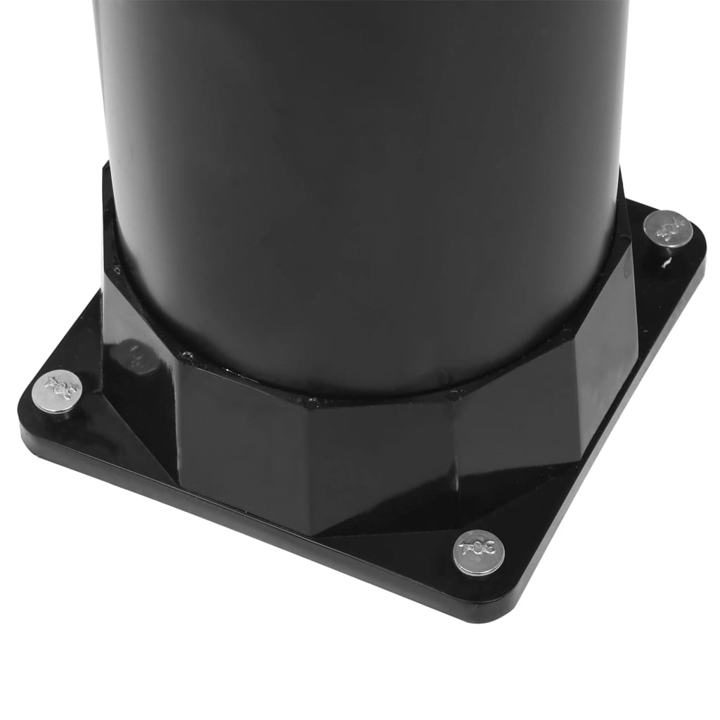 Puutarhan aurinkovoimasuihku musta 215 cm 8 l - Harrastajankoti.fi