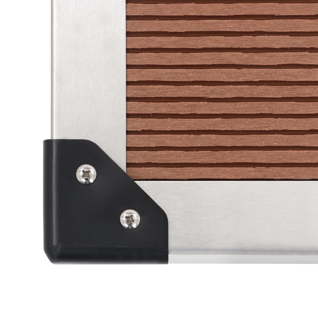 Ulkosuihku alustalla WPC ruostumaton teräs - Harrastajankoti.fi