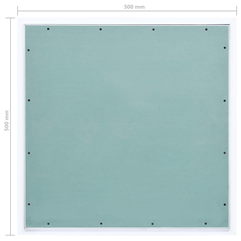 Huoltoluukkupaneeli alumiinirungolla ja kipsilevyllä 500x500 mm - Harrastajankoti.fi