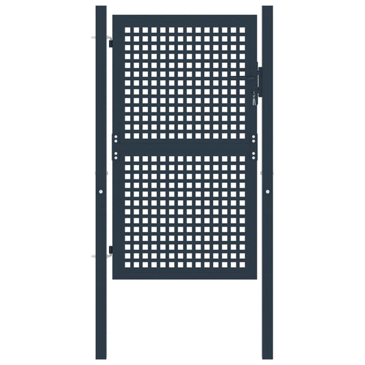 Aitaportti antrasiitti 102x250 cm teräs - Harrastajankoti.fi