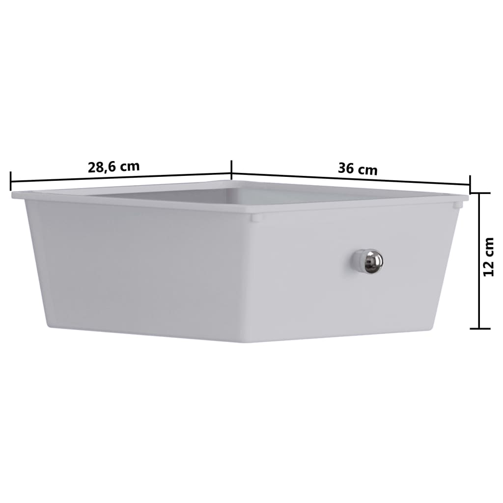 XXL 15 laatikon liikkuva säilytysvaunu ombre muovi - Harrastajankoti.fi