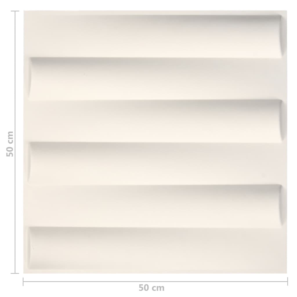 Seinäpaneelit 24 kpl kolmiulotteinen 0,5x0,5 m 6 m² - Harrastajankoti.fi