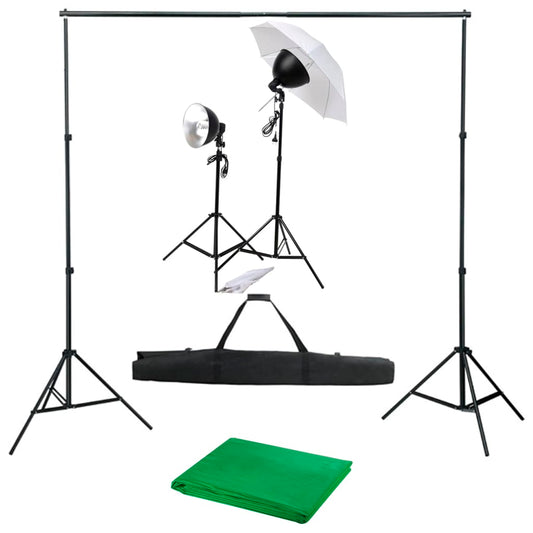 Valokuvastudiosarja valosarjalla ja taustakankaalla - Harrastajankoti.fi