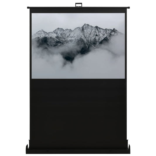 Lattiasta nouseva valkokangas 55" 16:9 - Harrastajankoti.fi