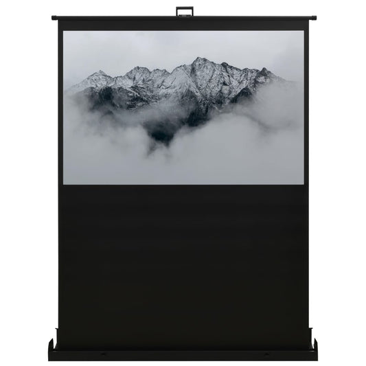 Lattiasta nouseva valkokangas 72" 4:3 - Harrastajankoti.fi