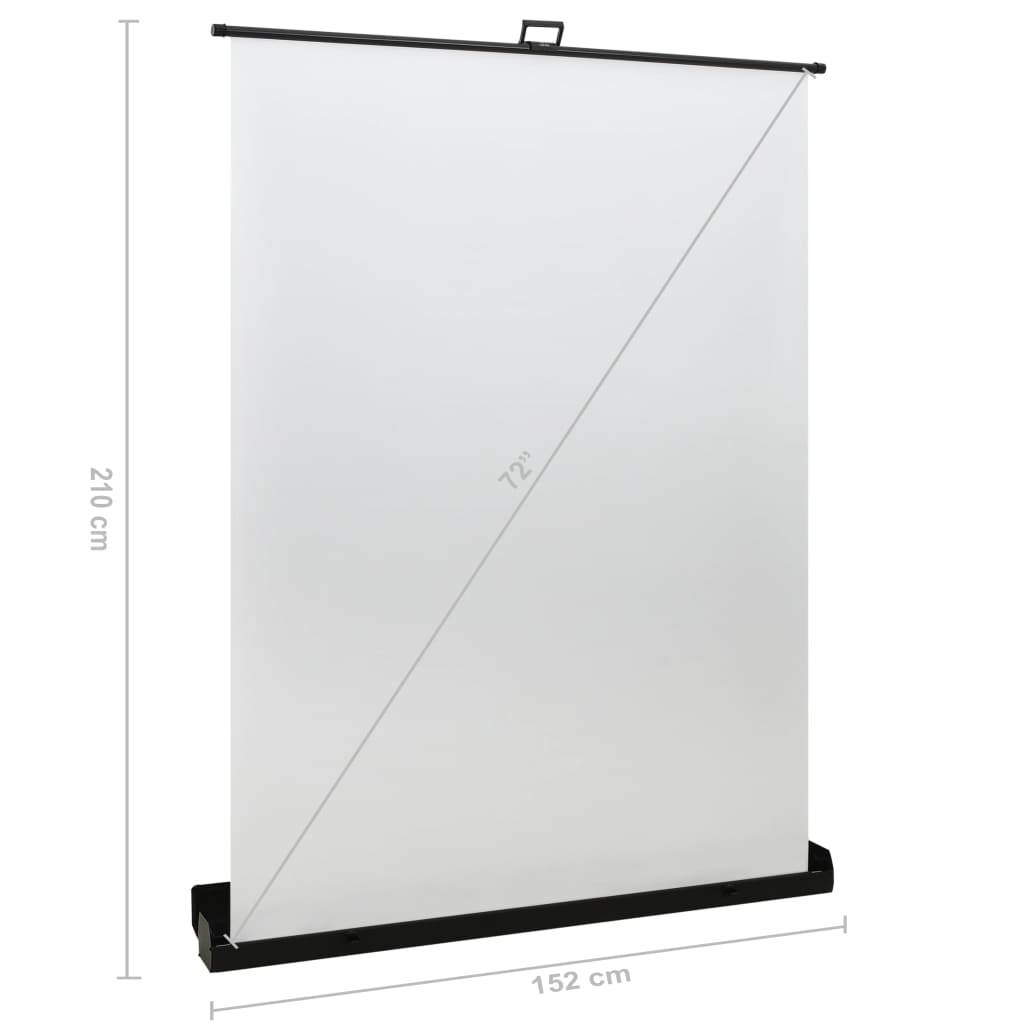 Valokuvaustausta valkoinen 72" 4:3 - Harrastajankoti.fi