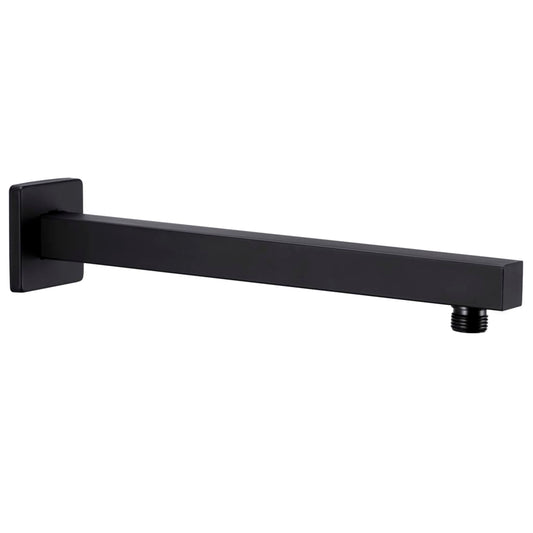 Suihkun tukivarsi 201 ruostumaton teräs musta 30 cm - Harrastajankoti.fi