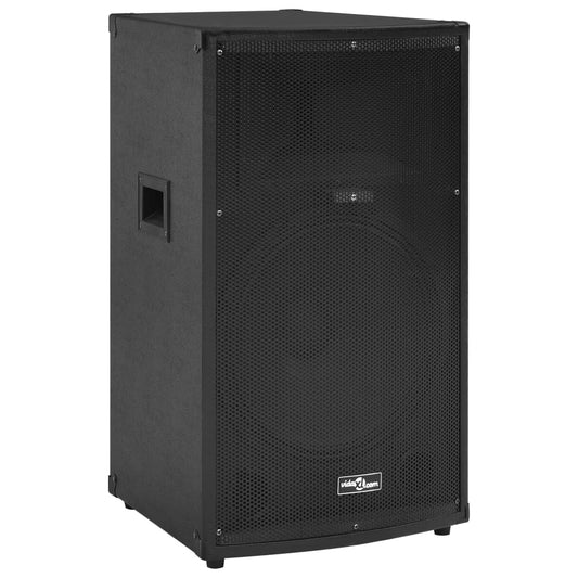 Passiiviset Hi-Fi-lavakaiuttimet 1200 W musta 43x43x75 cm - Harrastajankoti.fi