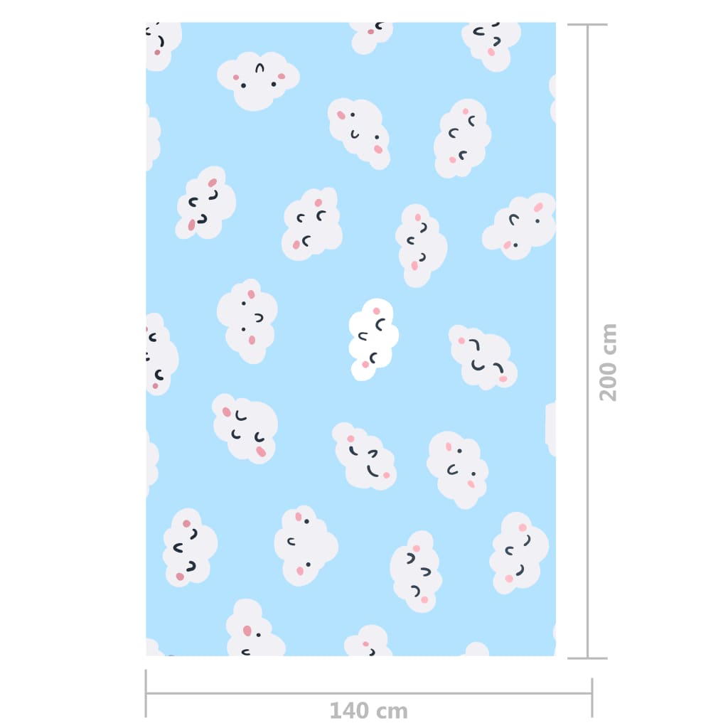 Painatettu matto monivärinen 140x200 cm kangas - Harrastajankoti.fi