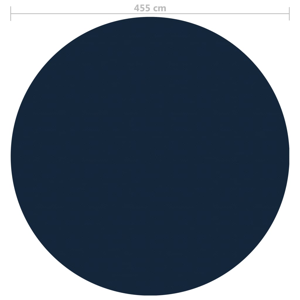 Kelluva uima-altaan PE-aurinkoenergiakalvo 455 cm sinimusta - Harrastajankoti.fi