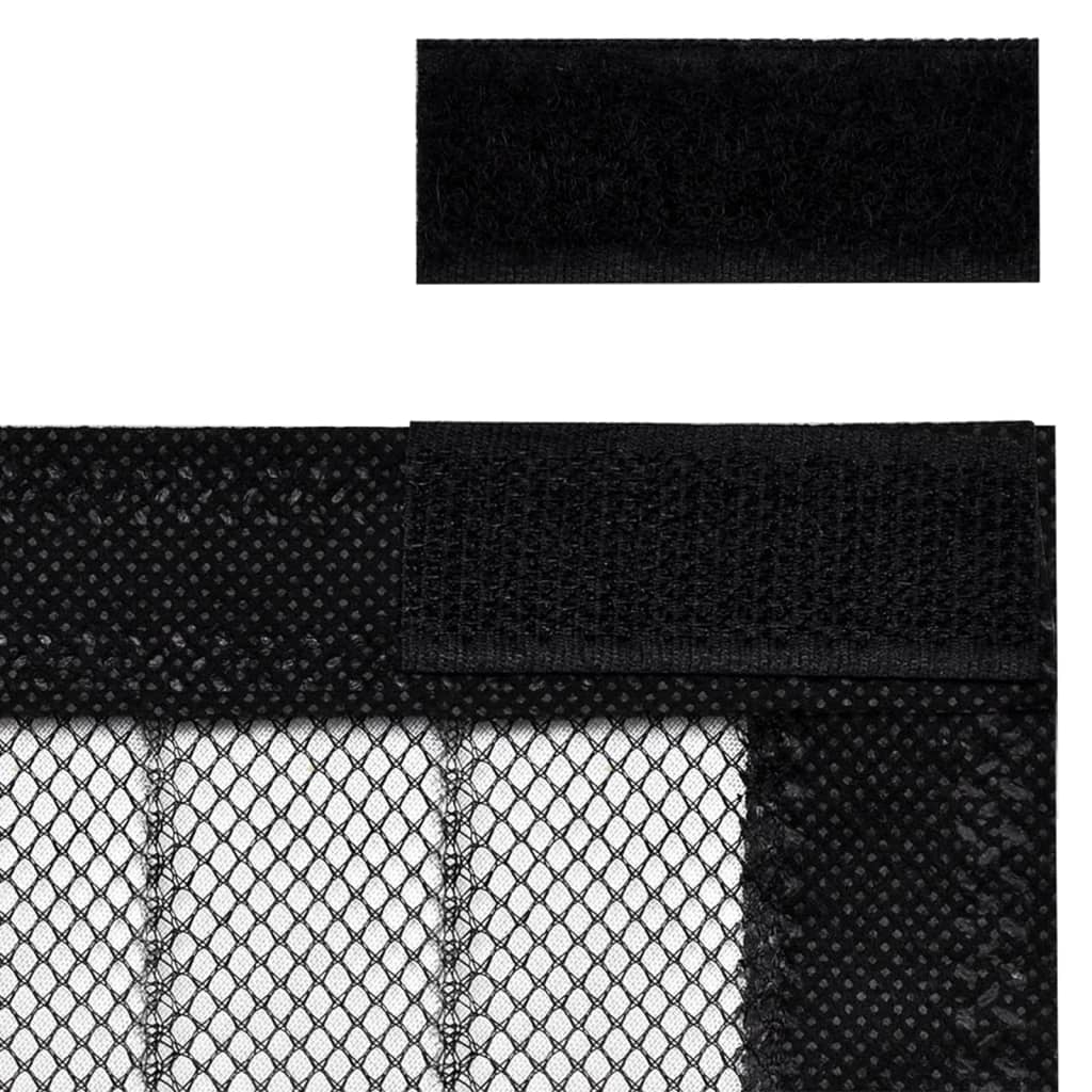 Hyönteisverhot oveen 2 kpl magneettikiinnitys musta 220x130 cm - Harrastajankoti.fi