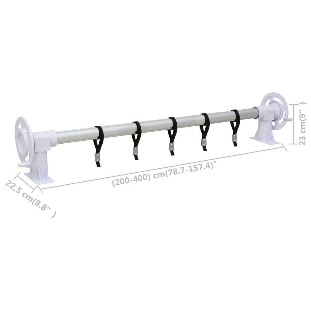 Uima-altaan suojan rulla muovijalustalla - Harrastajankoti.fi