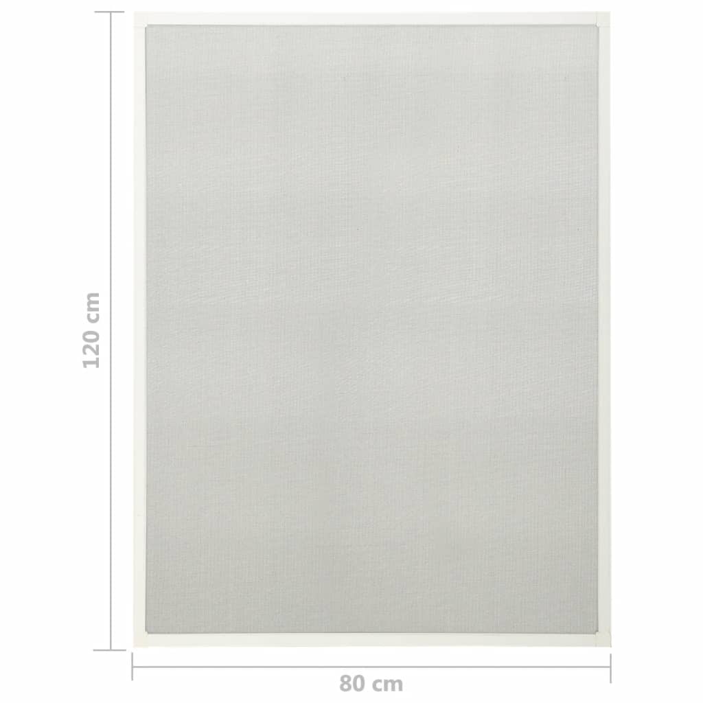 Hyönteisverkko ikkunaan valkoinen 80x120 cm - Harrastajankoti.fi