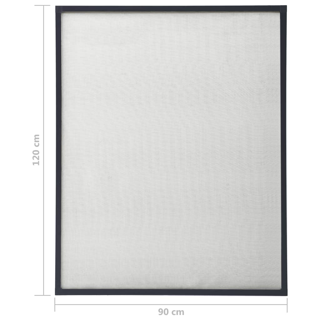 Hyönteisverkko ikkunaan antrasiitti 90x120 cm - Harrastajankoti.fi