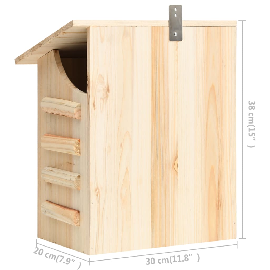 314820 Be Basic Bat House Solid Firwood 30x20x38 cm - Harrastajankoti.fi